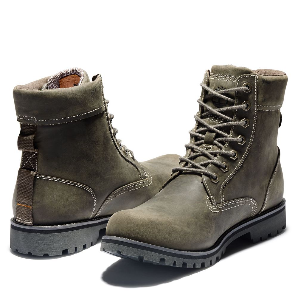 Bocanci 6-Inch Timberland Barbati Masline Verzi - Rugged Waterproof Ii - Romania - KQWRUF473